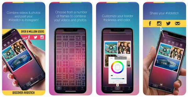 Vidstitch 分割画面ビデオアプリ