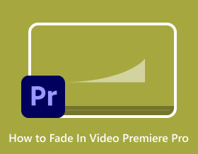 How to Fade in Video Premiere Pro