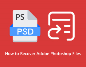 Cómo recuperar archivos de Adobe Photoshop