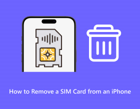 הוצאת כרטיס SIM מאייפון בצורה בטוחה