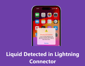 修复检测到液体的 Lightning 连接器问题