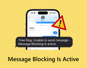 Chặn tin nhắn đang hoạt động