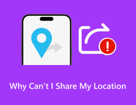 Tại sao tôi không thể chia sẻ vị trí của mình?