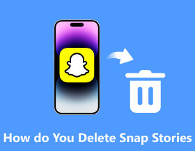 Hvordan sletter man Snap Stories