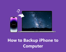 Hoe maak je een back-up van je iPhone naar je computer?