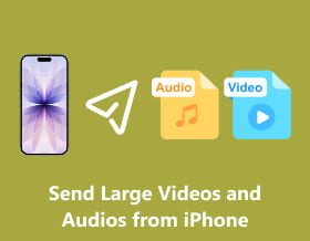 Wysyłaj duże pliki audio i wideo z iPhone'a