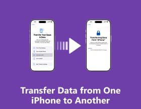 Przenoszenie danych z jednego iPhone'a na drugi